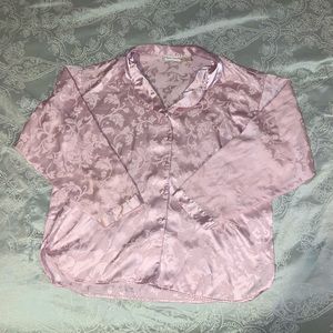 Vintage Pink Longsleeve Nightshirt